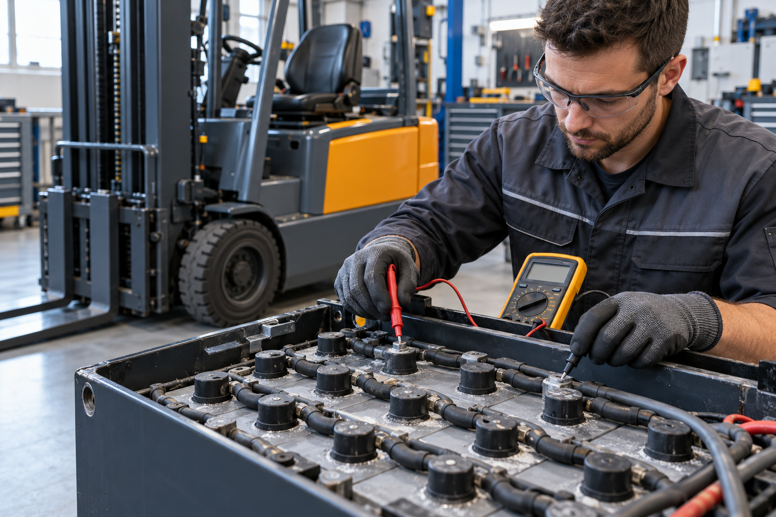 Forklift Akü Bakımı ve Tamiri | AVO Akü